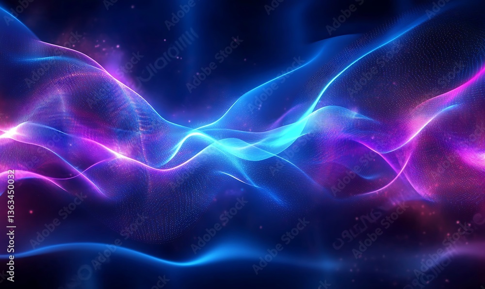 Digital waveforms in blue and purple, abstract background. Abstract digital background with flowing waves in vibrant blue and purple hues. Radiant lighting, flowing motion, deep
Digital waveforms in blue and purple, abstract background. Abstract digital background with flowing waves in vibrant blue and purple hues. Radiant lighting, flowing motion, deep
