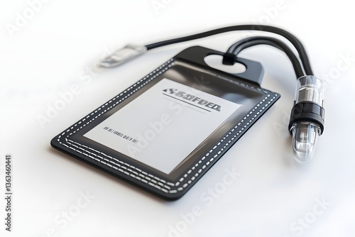 Clear Student ID Badge Holder Durable Secure