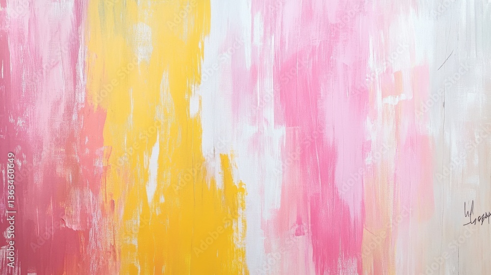 pastel abstract paint strokes in tones of pinks, yellows and ivory. thick, textured acrylic paint with visible brushstrokes pastel abstract paint strokes in tones of pinks, yellows and ivory. thick, textured acrylic paint with visible brushstrokes