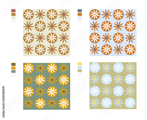 70s Floral Tiles