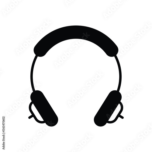 Headphone Vector icon