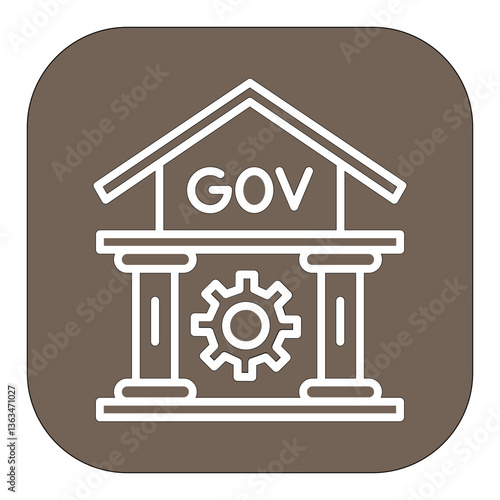 Blockchain Governance Icon