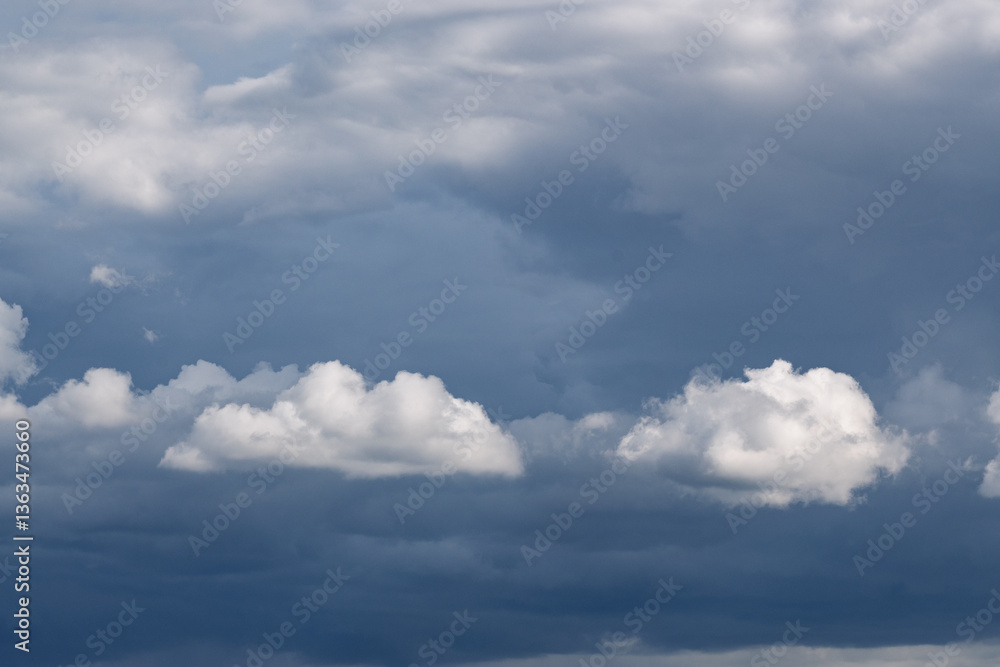 ciel chargé de gros nuage ciel chargé de gros nuage