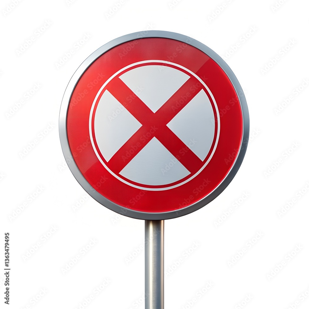 Fototapeta premium do not enter sign