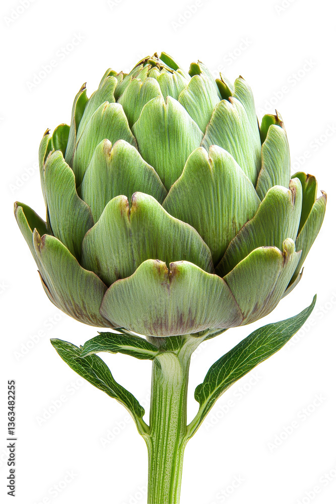 Isolated artichoke Isolated artichoke