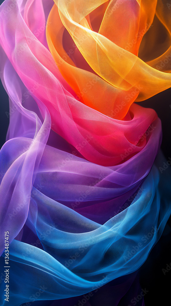 Fototapeta premium ethereal spectrum patterns