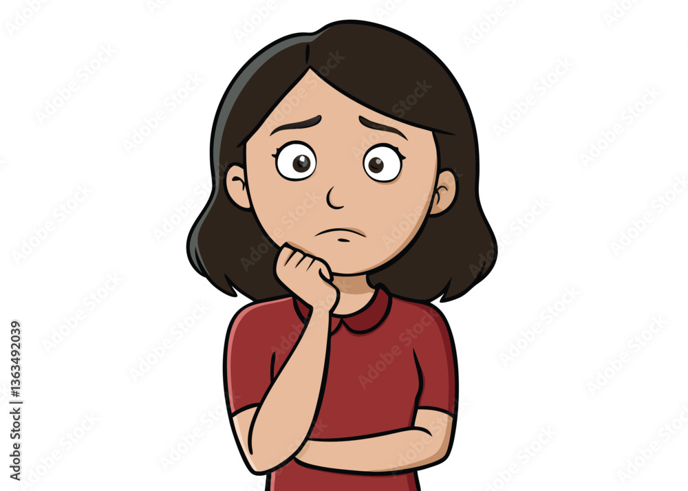 Young Asian woman isolated on white background face covered by fingers frightened and nervous. Young Asian woman isolated on white background face covered by fingers frightened and nervous.
