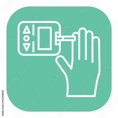 Blood Sugar Test Icon