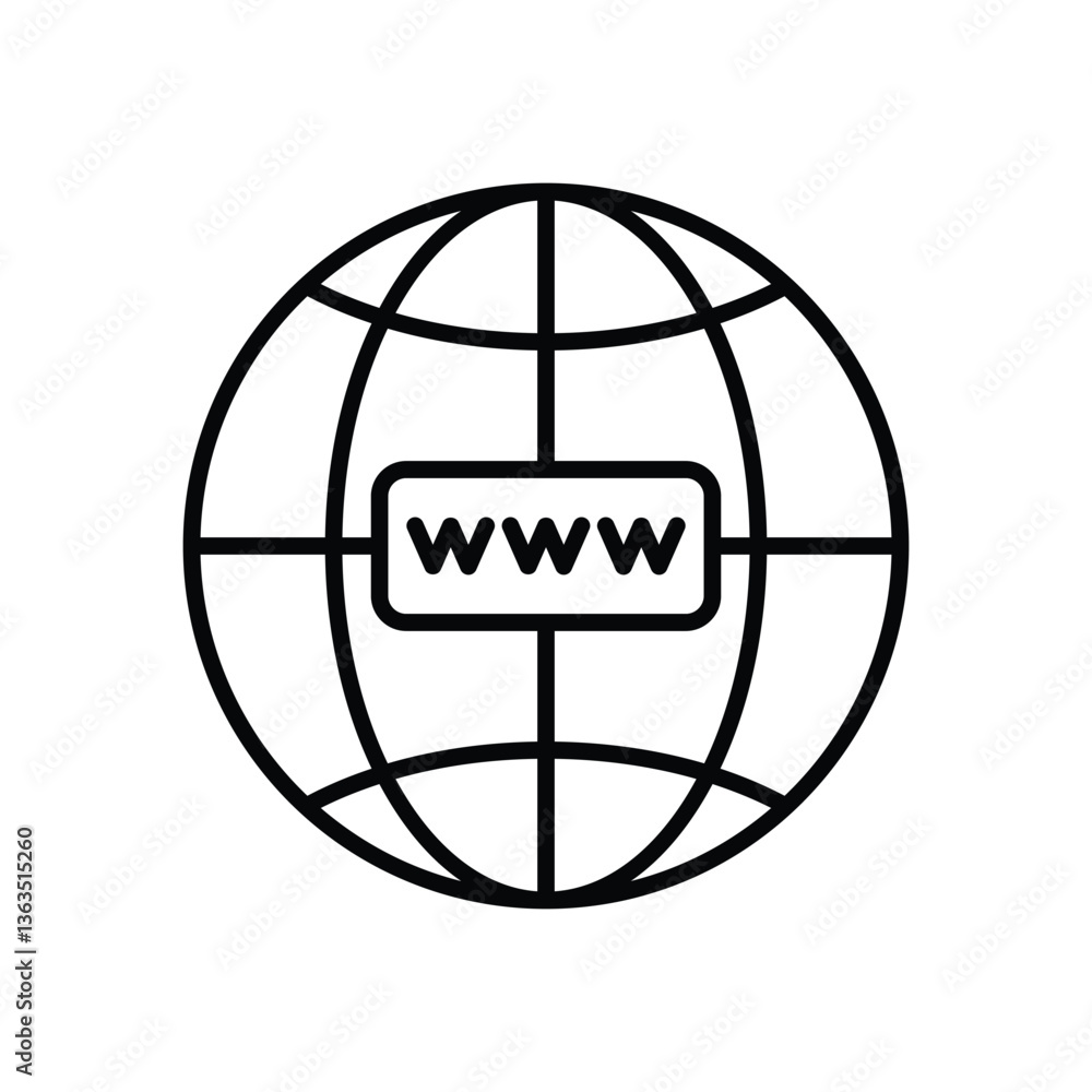 Internet Vector icon Internet Vector icon