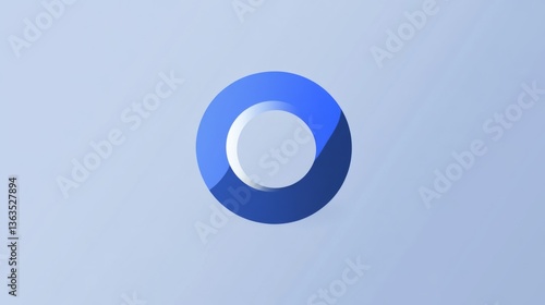 blue circle