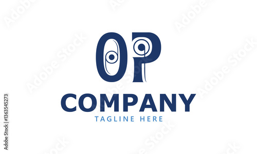 Free Download OP O op initial logo | initial based abstract modern minimal creative logo, vector template image. luxury logotype logo, real estate homie logo. typography logo. initials logo - GFXLoad