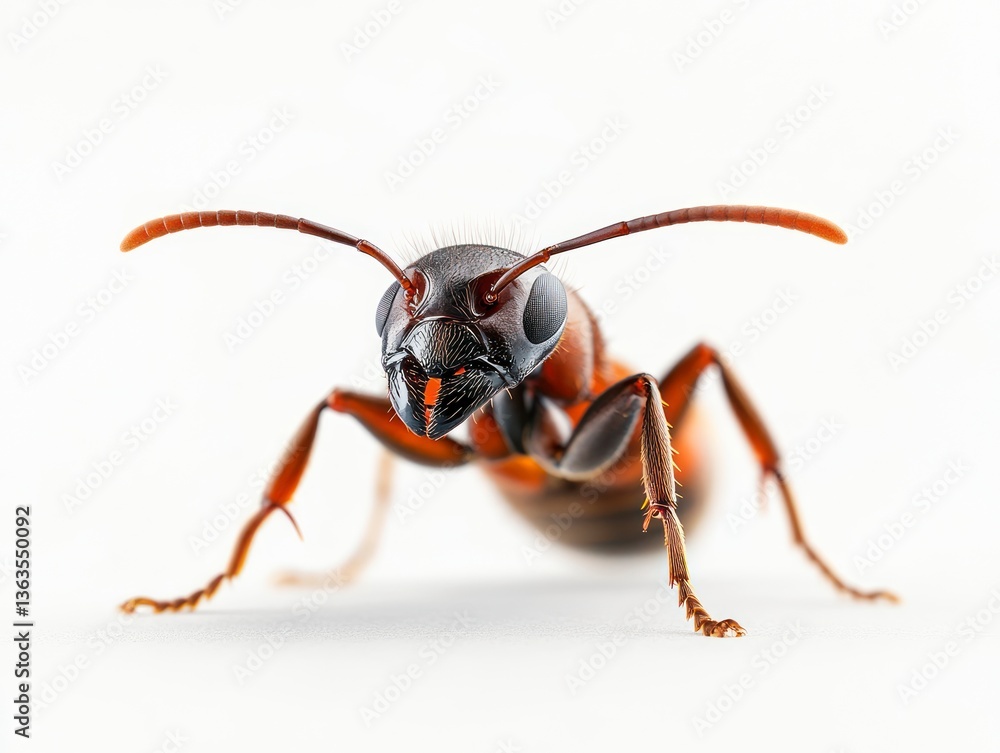 Detailed Ant Macro Photo Exploring Insect Anatomy and Biology Detailed Ant Macro Photo Exploring Insect Anatomy and Biology