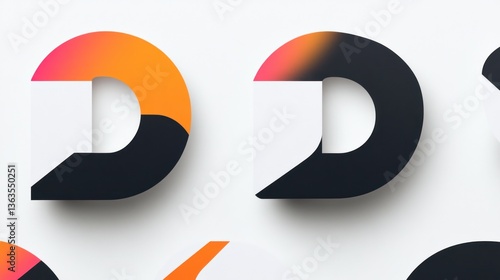 Free Download Abstract graphic design elements on white background - GFXLoad