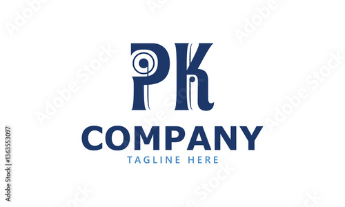 PK P pk initial logo | initial based abstract modern minimal creative logo, vector template image. luxury logotype logo, real estate homie logo. typography logo. initials logo