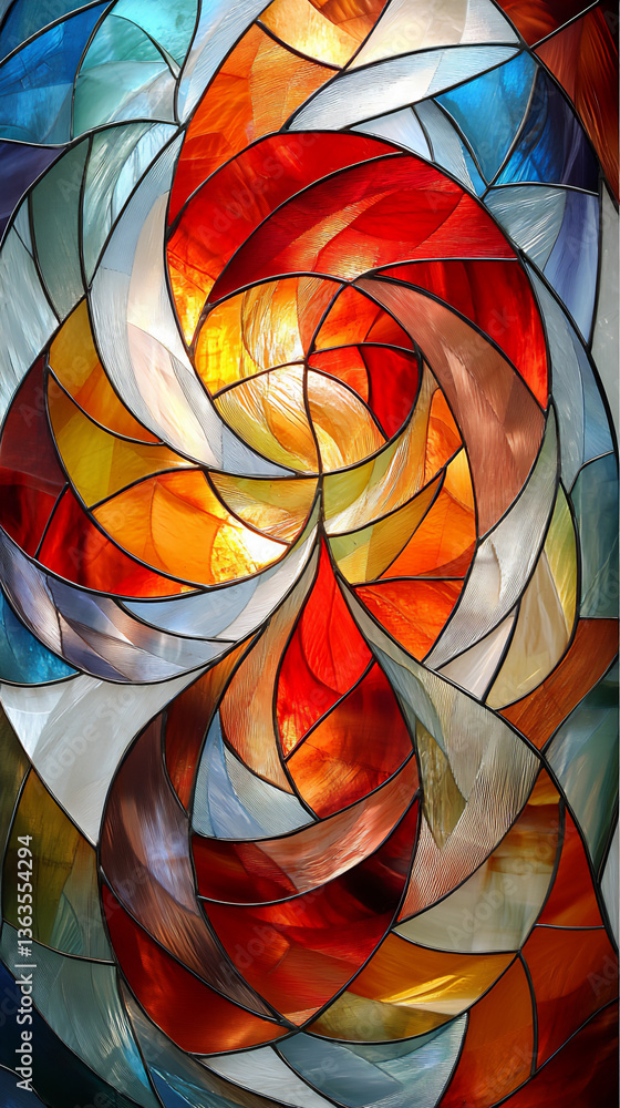 Fototapeta premium spectrum mirror reflections