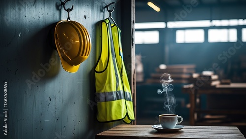 A Worker’s Pause: Reflecting on Hard Work and Dedication