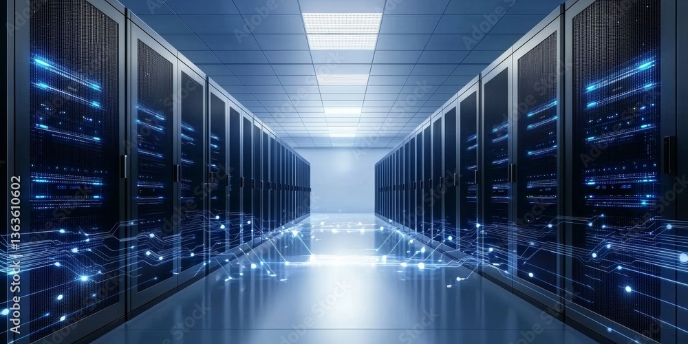 Fototapeta premium Exploring the Benefits of Cloud Computing for Modern Enterprises