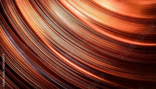 Shiny metallic texture close up