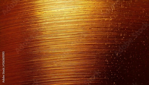 Shiny metallic texture close up