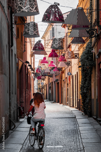 Parma, Italy. The capital of food of Italy is full of artistic gems, like St. John Baptistery and St. Mary Basilica.