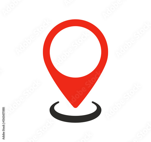 Free Download Location pin icon. Map place markers graphic design - GFXLoad
