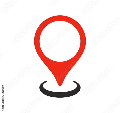 Free Download Location pin icon. Map place markers graphic design - GFXLoad