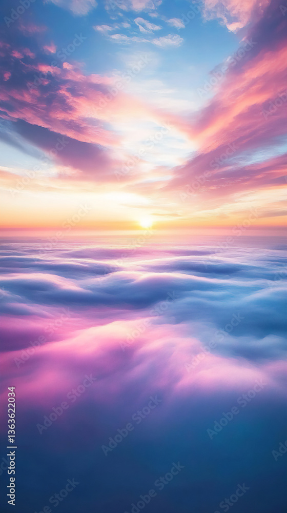 Obraz premium surreal spectrum gradients