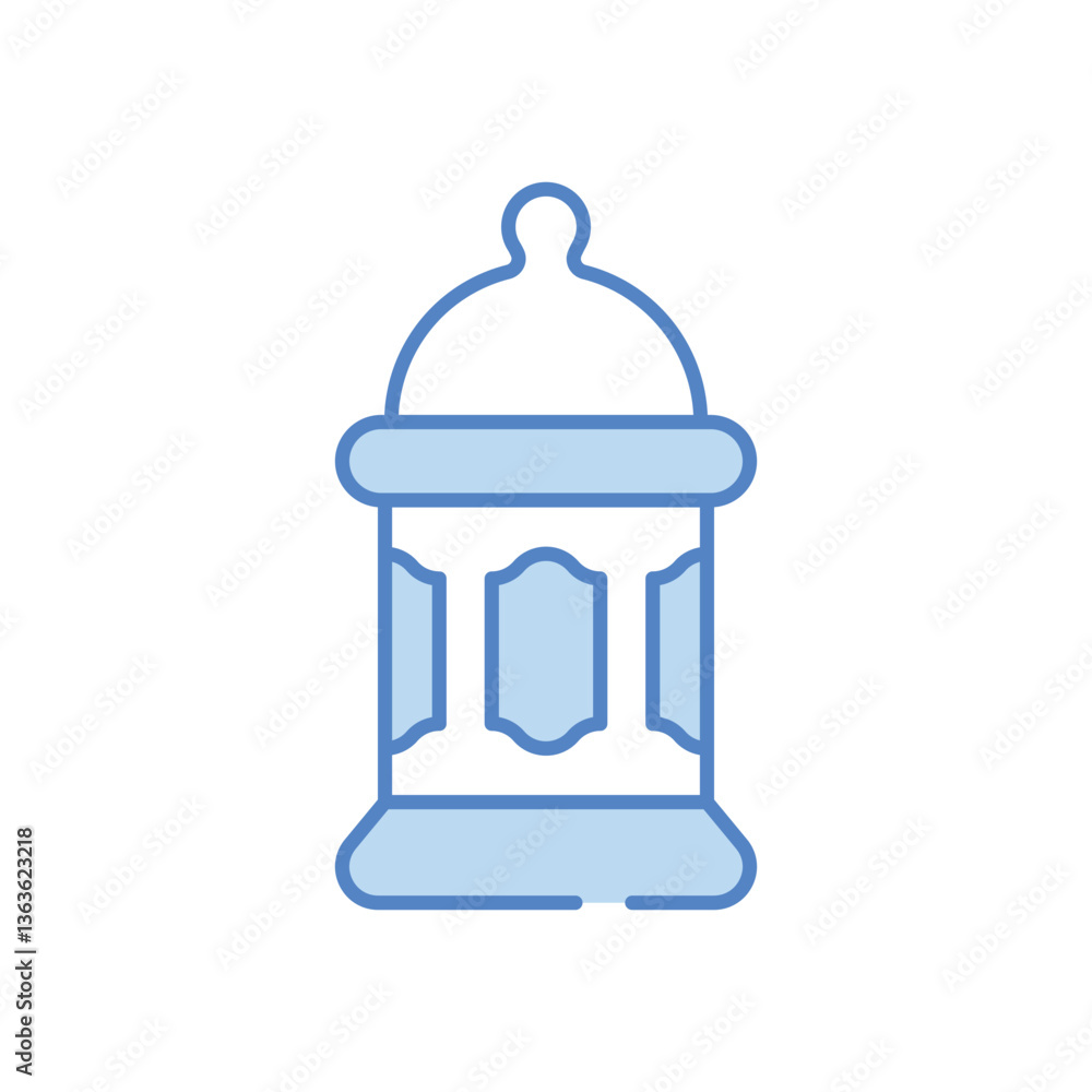 Lantern vector icon stock illustration Lantern vector icon stock illustration