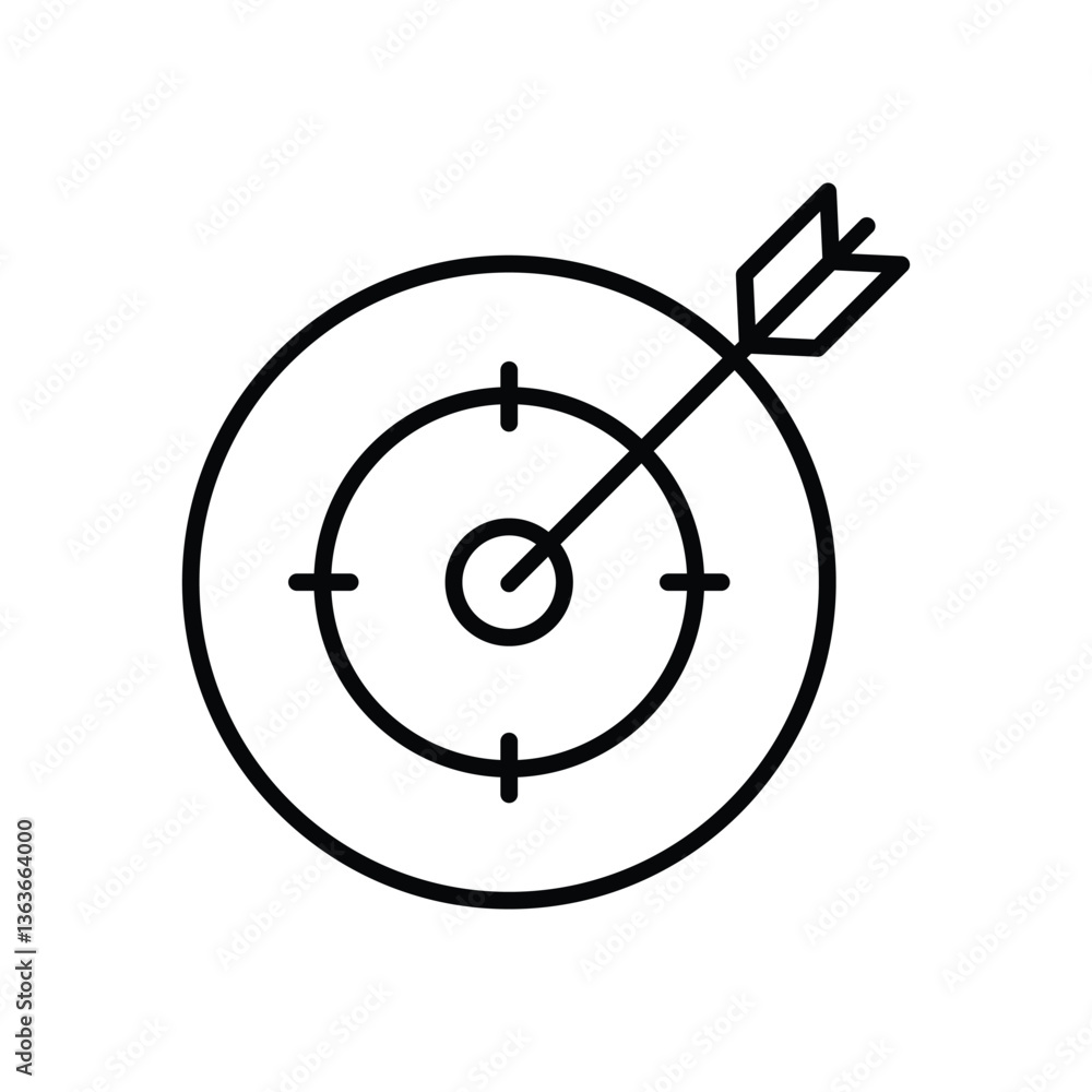 Behavioral Targeting Vector icon Behavioral Targeting Vector icon