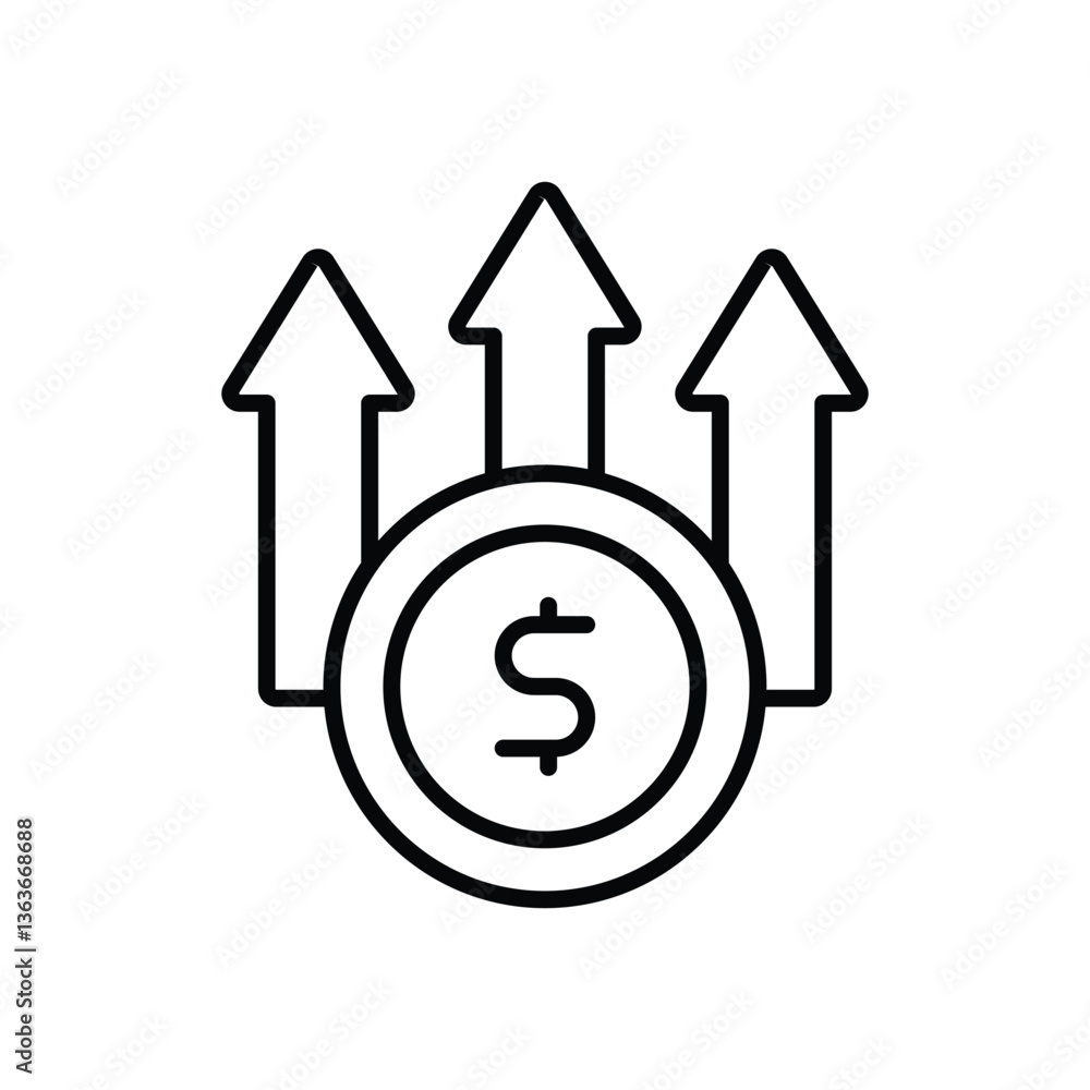 Fundraising Vector icon Fundraising Vector icon
