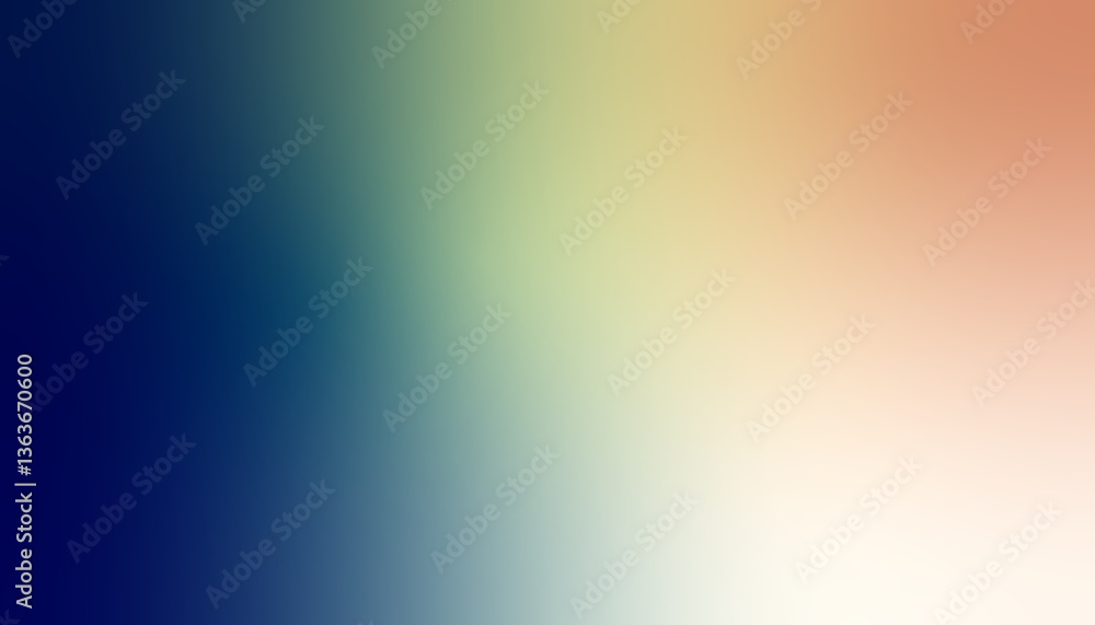 Minimalist Faded Gradient with Beige, Green, and Deep Blue Minimalist Faded Gradient with Beige, Green, and Deep Blue