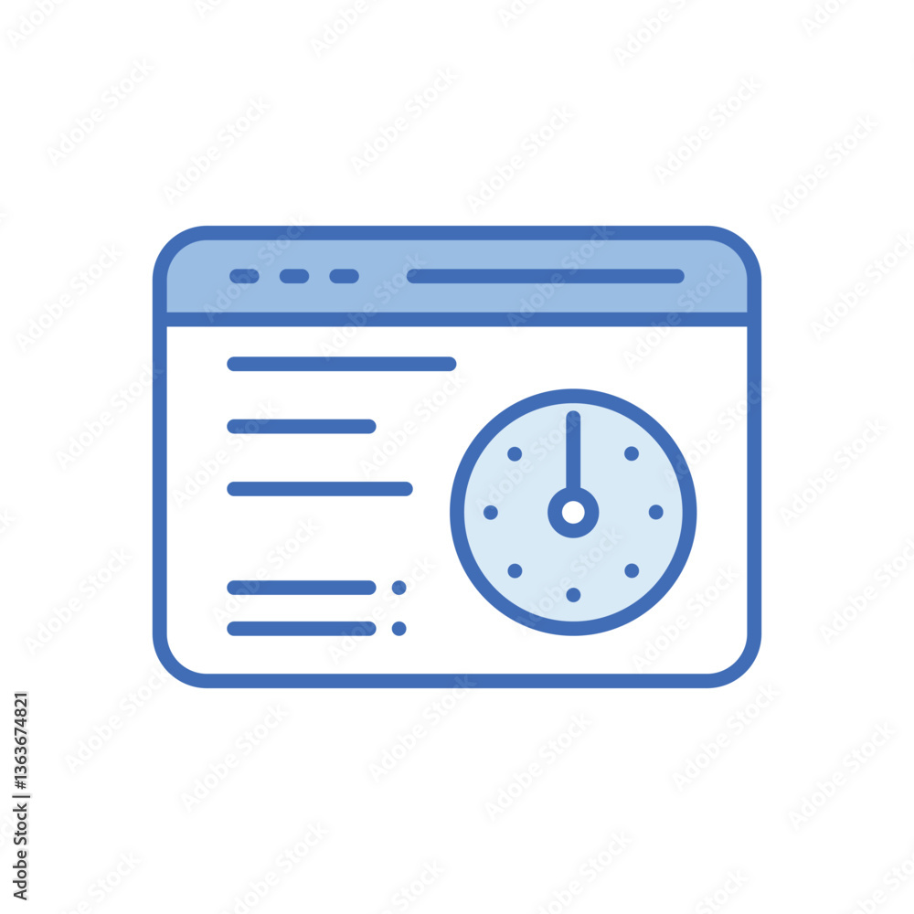 Dashboard Vector icon Dashboard Vector icon
