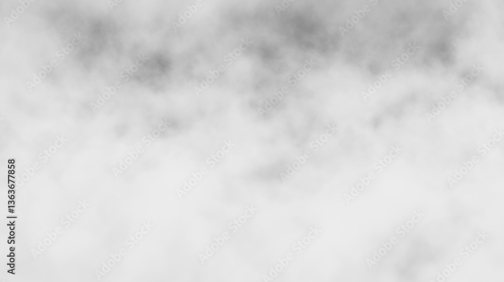 White Fog or Smoke on Transparent Background White Fog or Smoke on Transparent Background