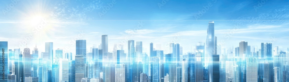 Cityscape, sunny day, skyline, buildings, urban Cityscape, sunny day, skyline, buildings, urban