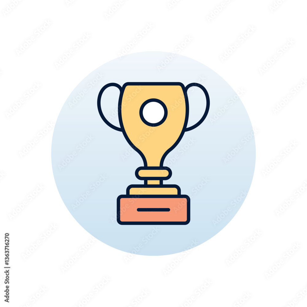 Champion Cup Vector icon Champion Cup Vector icon