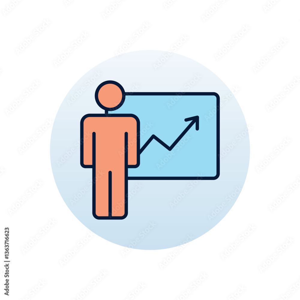 Growth Vector icon Growth Vector icon
