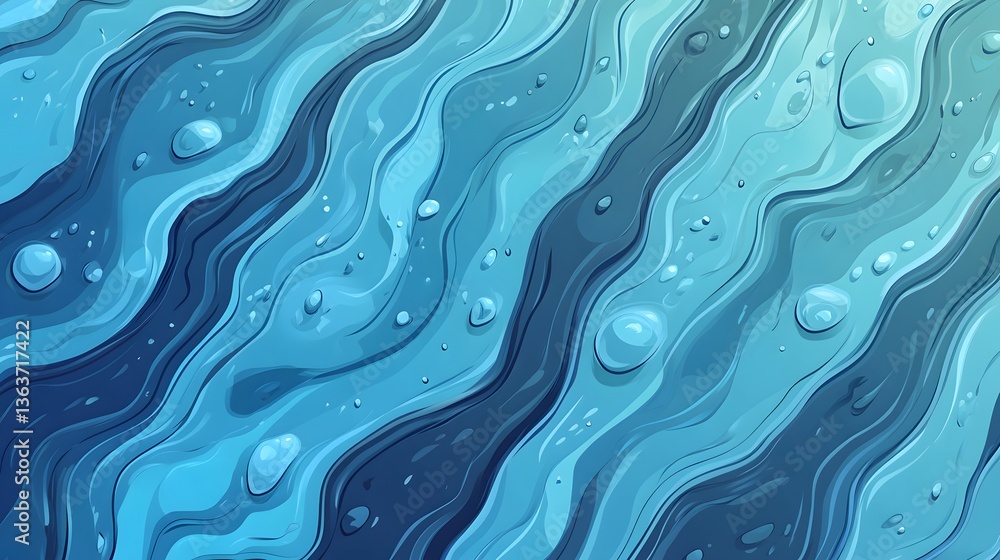 Obraz premium Colorful Uneven Wallpaper Textured Background in Cartoon Vector Style for Designs