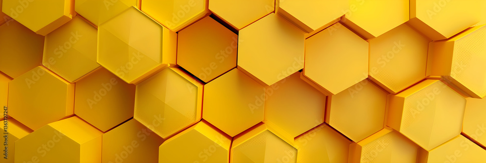 Vibrant Yellow Hexagon Symbolizing Energy and Creativity in a Balanced Geometric Form Vibrant Yellow Hexagon Symbolizing Energy and Creativity in a Balanced Geometric Form