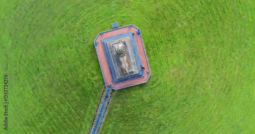 September 28, 2024, Waterloo, Belgium - Napoleon's Tomb