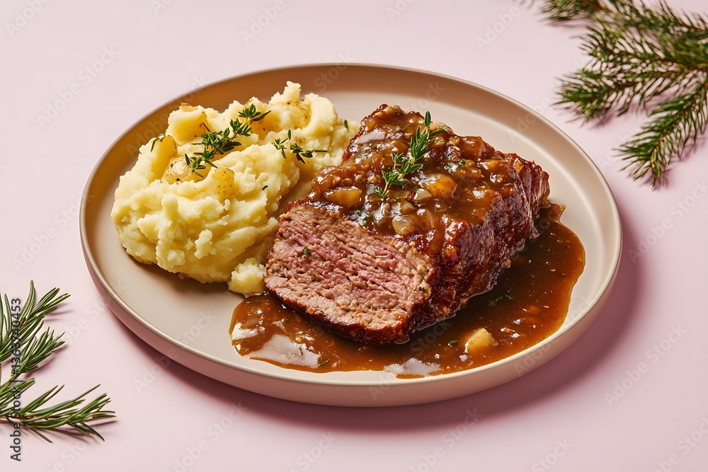 Quality American Food Dishes AI Art Isolated In Clean Background Quality American Food Dishes AI Art Isolated In Clean Background