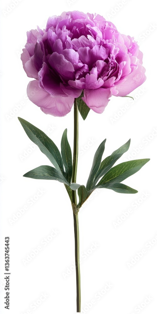 Fototapeta premium Vibrant Pink Peony Flower