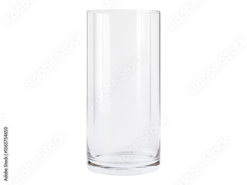 Clear Glass Cylinder for Various Uses and Decor