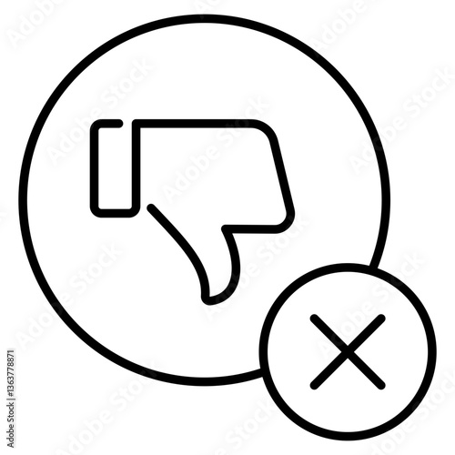 Dislike icon
