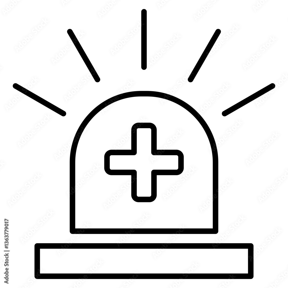 Obraz premium Emergency Response icon