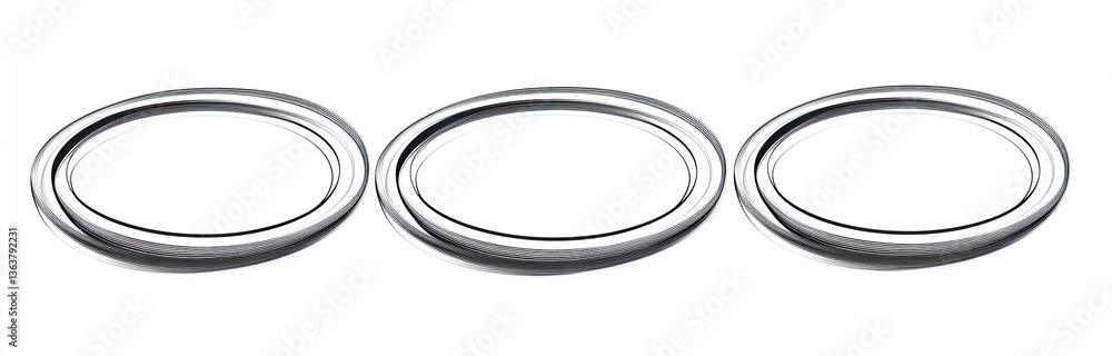 Three Oval Rings Three Oval Rings