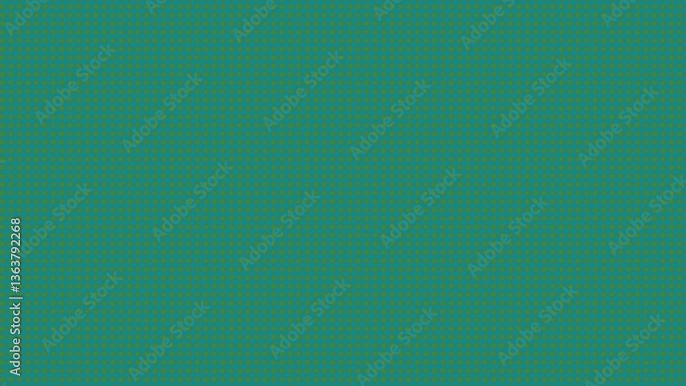 Fototapeta premium Uniform teal and gold checkered pattern