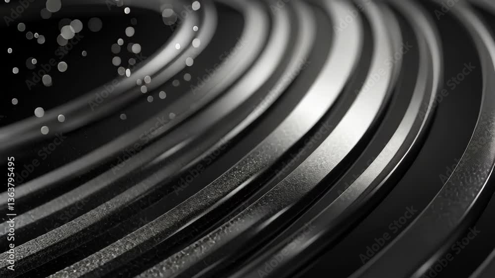 Immerse in an abstract sparkling silver glitter background adorned with elegant curved lines. Radiant sophistication, Ai Generated. Immerse in an abstract sparkling silver glitter background adorned with elegant curved lines. Radiant sophistication, Ai Generated.