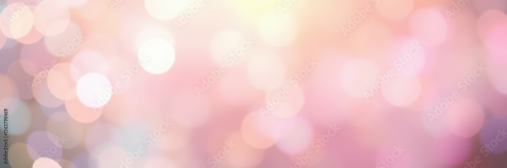 Soft pastel bokeh lights create a dreamy atmosphere ideal for celebrations and events at dusk Soft pastel bokeh lights create a dreamy atmosphere ideal for celebrations and events at dusk