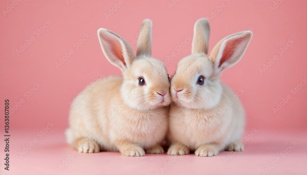 Fototapeta premium cute rabbit doll