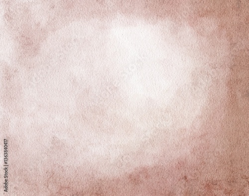 Abstract brown watercolor stain for background. Watercolor texture artistic used as being an element in the decorative design of header background, card, cover, template, or banner.